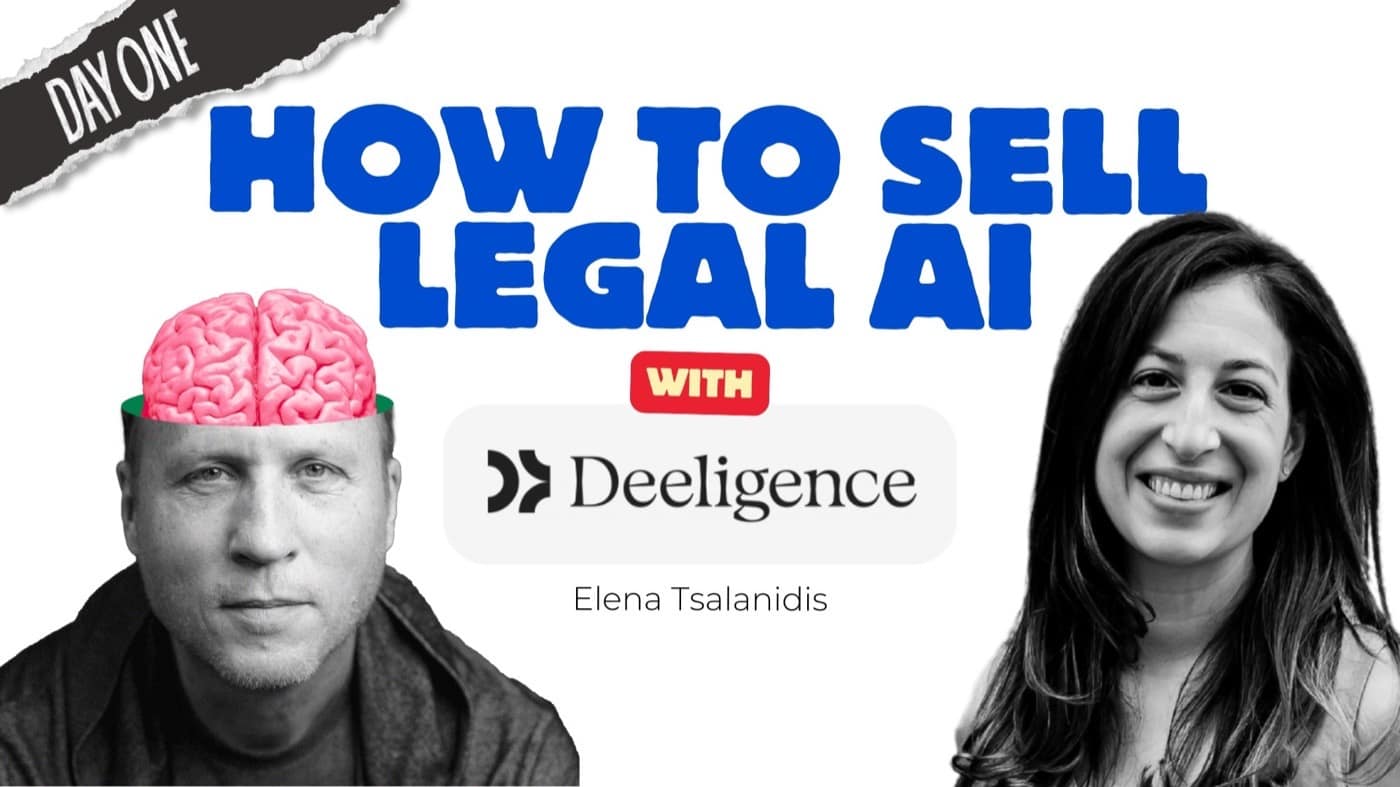 How to Stand Out in a Sea of AI Wrappers: Elena Tsalanidis on Selling B2B SaaS into Law Firms