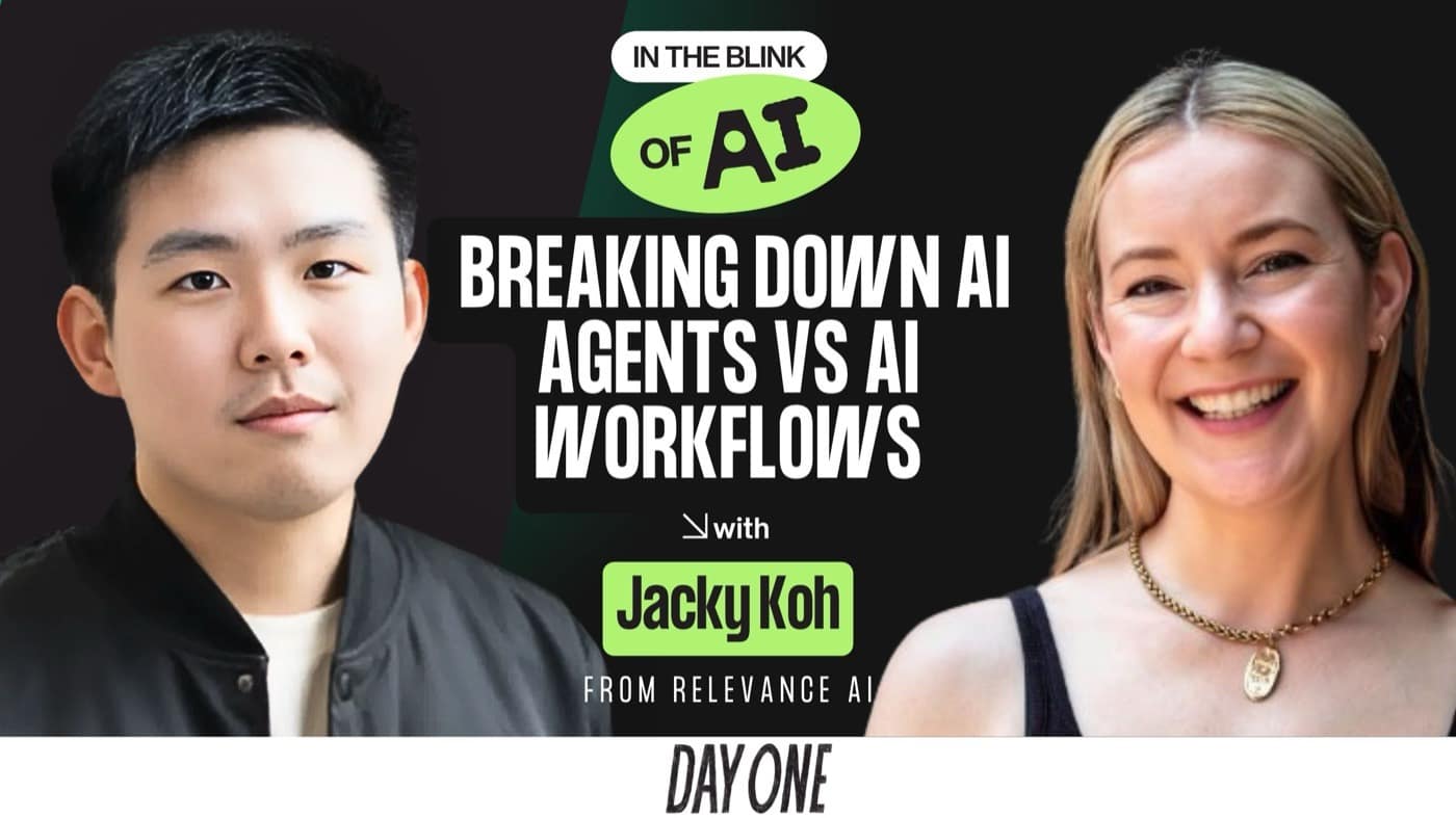 Jacky Koh (Relevance AI) on Building the AI Workforce and Why Most AI Agents Are Just Workflows